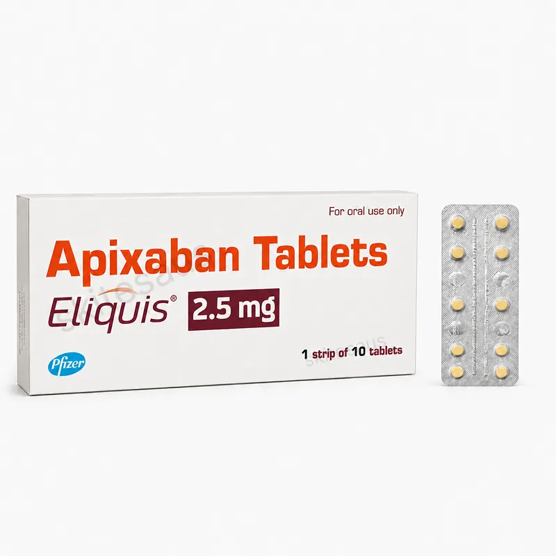Eliquis 2.5 mg (Apixaban)