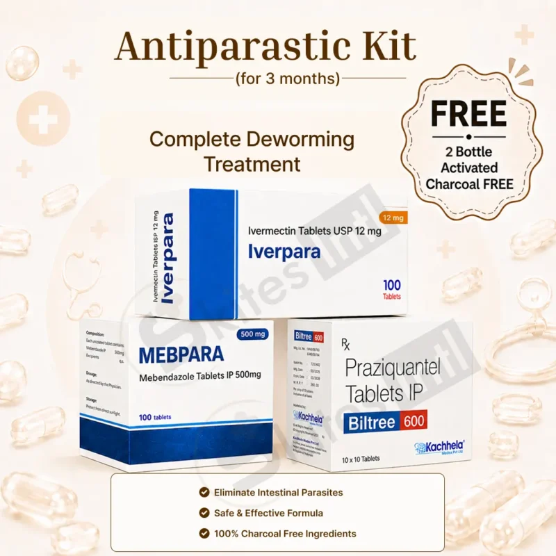 Antiparasitic kit (For 3 month)