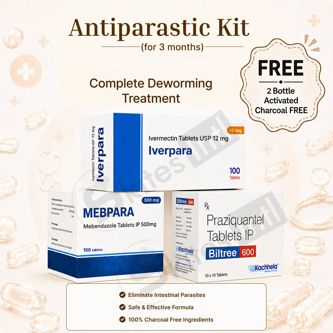 Antiparasitic kit (For 3 month)