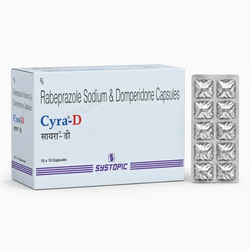 Cyra-D (Domperidone 30mg + Rabeprazole 20mg)