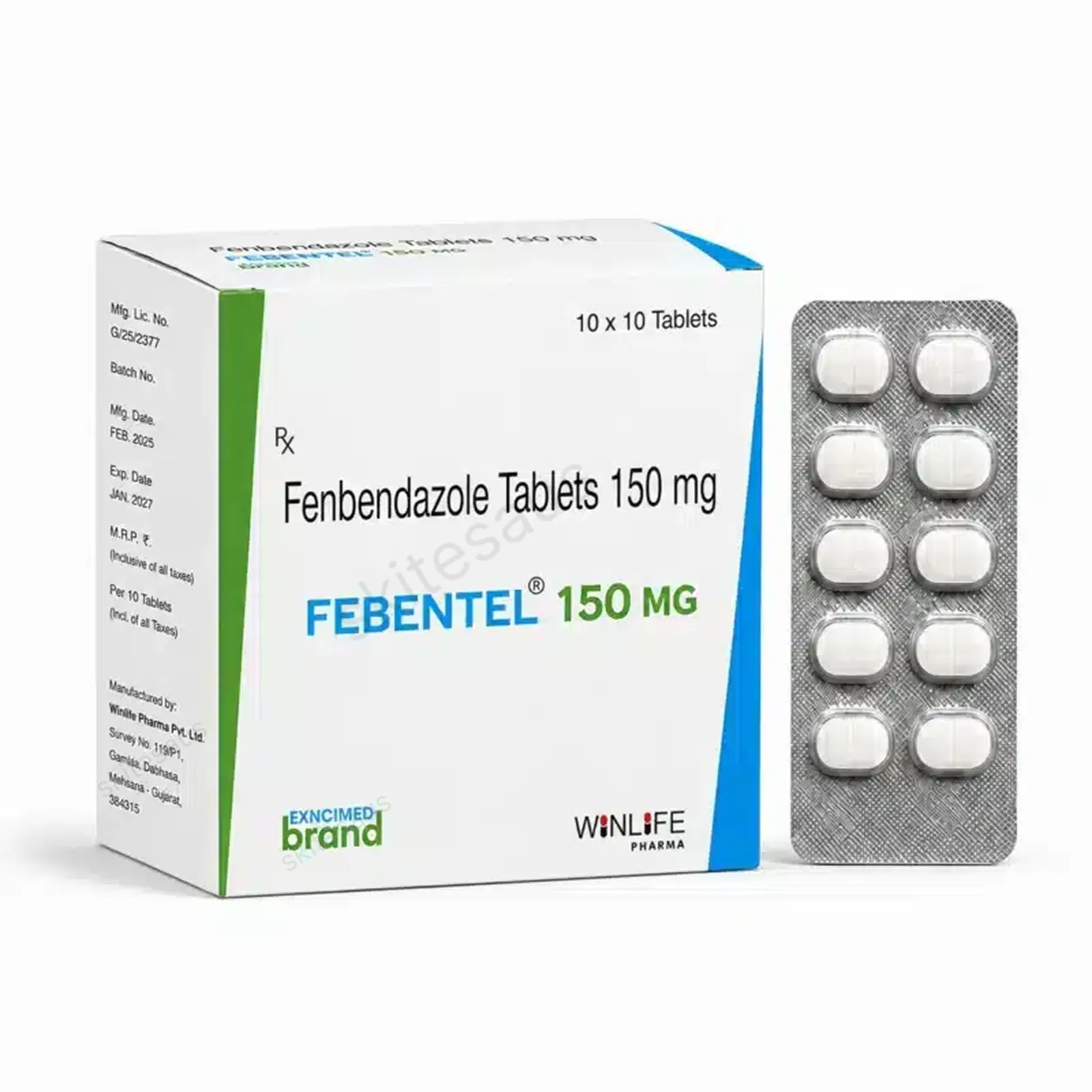 Fenbendazole 150mg (Febentel 150)