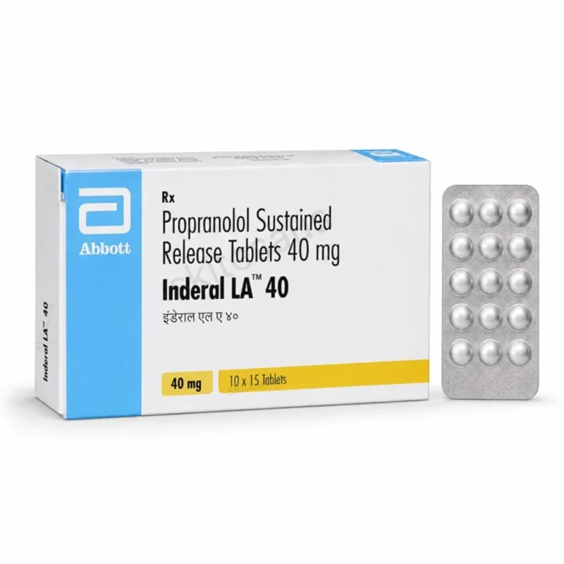 Propranolol 40mg (Inderal 40mg)