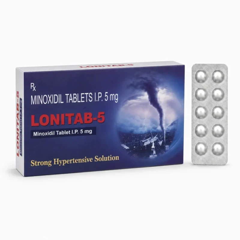 Lonitab 5 mg(Oral Minoxidil)