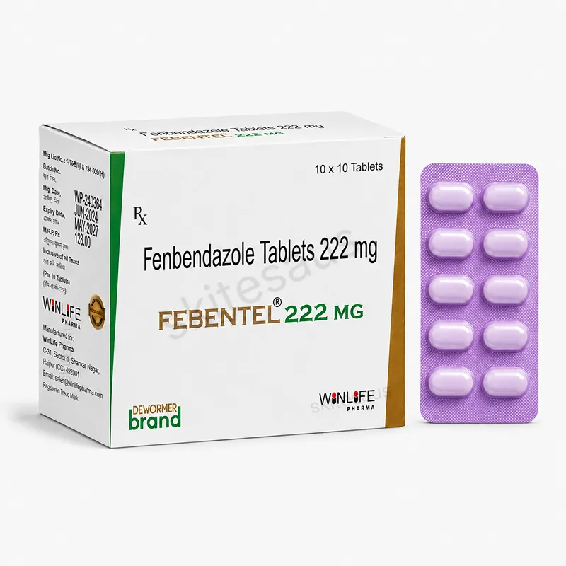 Fenbendazole 222mg (Febentel 222)