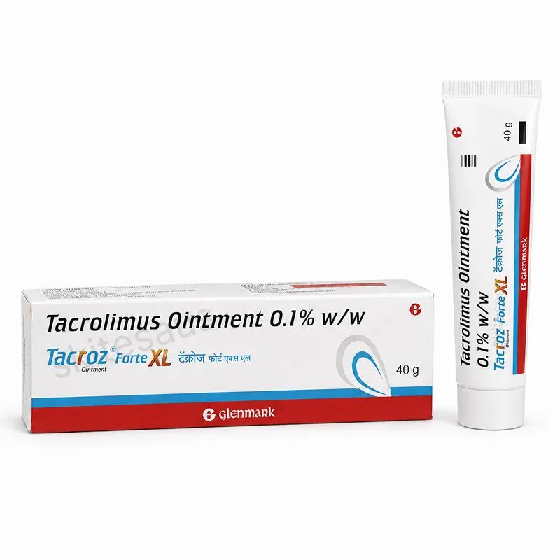 Tacroz Forte XL Ointment (Tacrolimus 0.1% w/w oint)
